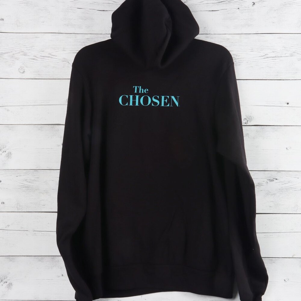 The Chosen 2+5=5000 Black Hoodie, Adult Medium, NEW! - Picture 3 of 8